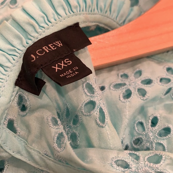 Tie-back top in ditsy eyelet - Picture 5 of 6